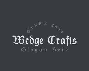 Gothic Craft Company logo design