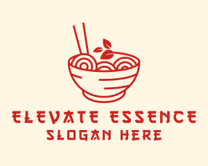 Vegan Ramen Bowl Logo