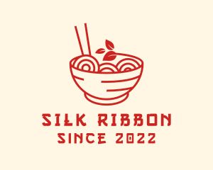 Vegan Ramen Bowl logo design