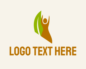 Nutrition - Herbal Nutrition Leaves logo design