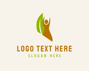 Herbal Nutrition Leaves  logo