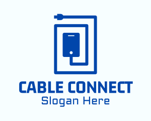 Mobile Phone Electrical Wire logo