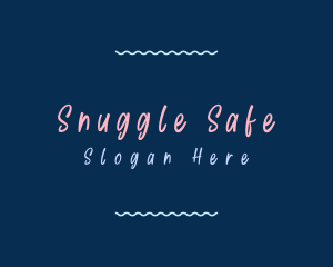 Playful Handwritten Kindergarten logo