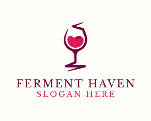 Wine Liquor Goblet logo