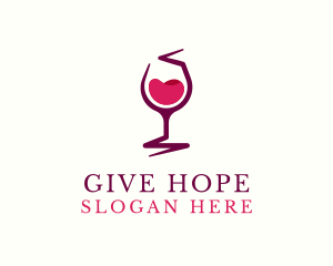 Wine Liquor Goblet logo