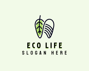 Eco Dental Clinic logo design