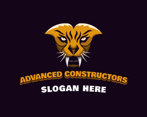 Tiger Animal Gaming logo design