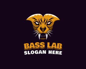 Tiger Animal Gaming logo design