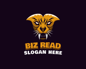 Tiger Animal Gaming logo design