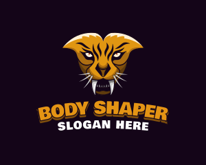 Tiger Animal Gaming logo design