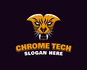 Tiger Animal Gaming logo design