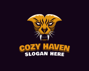 Tiger Animal Gaming logo design