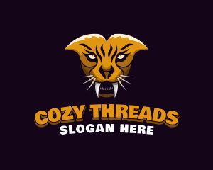 Tiger Animal Gaming logo design