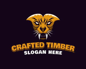 Tiger Animal Gaming logo design