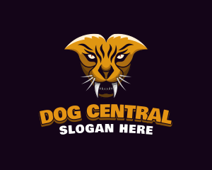 Tiger Animal Gaming logo design