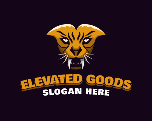 Tiger Animal Gaming logo design