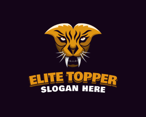 Tiger Animal Gaming logo design