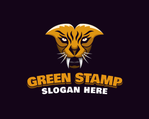 Tiger Animal Gaming logo design