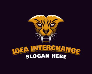 Tiger Animal Gaming logo design