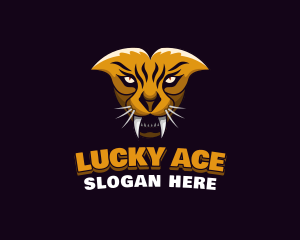 Tiger Animal Gaming logo design