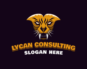 Tiger Animal Gaming logo design