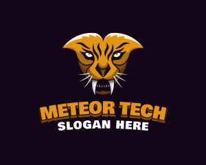 Tiger Animal Gaming logo design