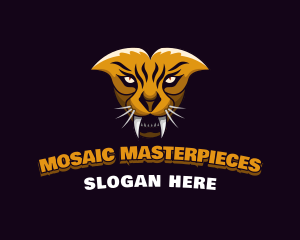 Tiger Animal Gaming logo design