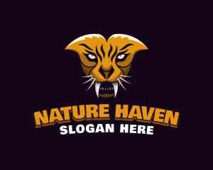 Tiger Animal Gaming logo design