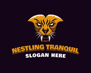 Tiger Animal Gaming logo design