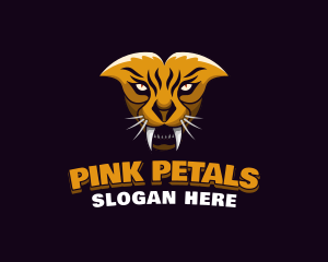 Tiger Animal Gaming logo design