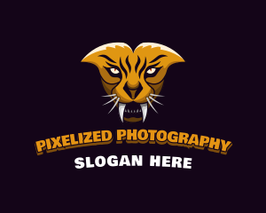 Tiger Animal Gaming logo design