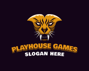 Tiger Animal Gaming logo design