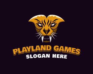 Tiger Animal Gaming logo design