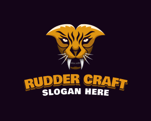 Tiger Animal Gaming logo design