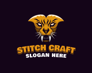 Tiger Animal Gaming logo design