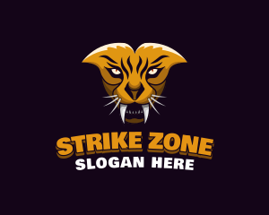 Tiger Animal Gaming logo design