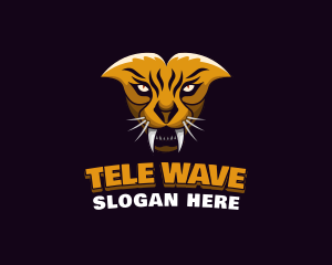 Tiger Animal Gaming logo design