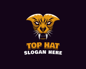 Tiger Animal Gaming logo design