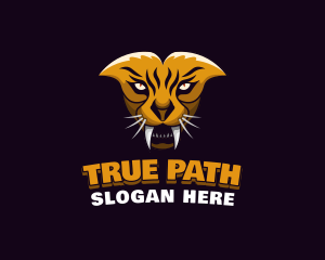 Tiger Animal Gaming logo design