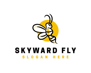 Flying Bee Wasp  logo