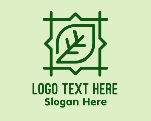 Green Leaf Square  logo