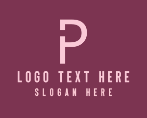 Generic Simple Letter P logo