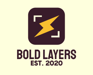 Flash Bolt App logo design