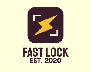 Flash Bolt App logo design