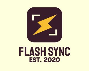 Flash Bolt App logo design