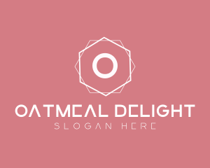 Minimalist Boutique Hexagon logo design