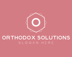 Minimalist Boutique Hexagon logo design