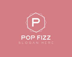 Minimalist Boutique Hexagon logo design