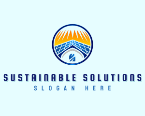 Solar Sustainable Energy logo design