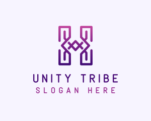 Gradient Diamond Tribe logo